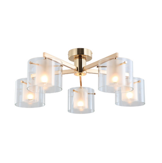 Sú k dispozícii zlaté dvojité okuliare s 5-osvetlením preplachovania stropnú lampu?