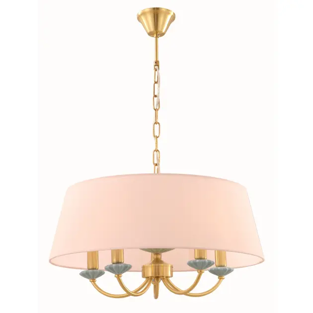 Luster s 5 hlavami klietky