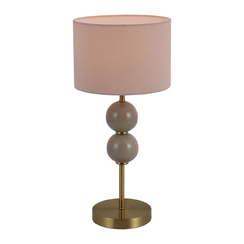 Keramická lampa na nočný stolík