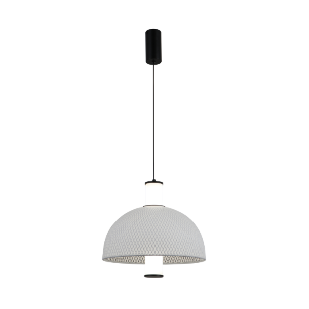 Minimalistická hodvábna LED závesná lampa