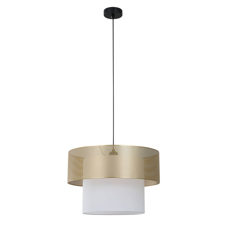 Dvojvrstvová látková závesná lampa do kuchyne